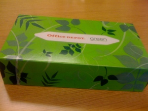 The green tissues